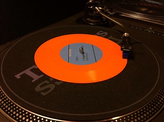 The Elwins - Forgetful Assistance 7" orange vinyl