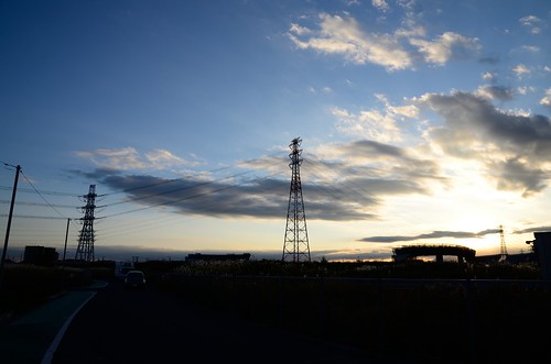 tower japan power junction line expressway kanagawa ebina