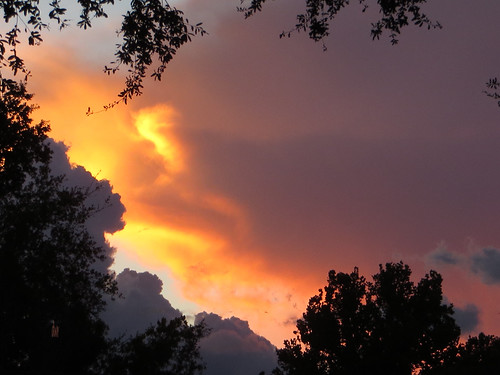sunset sky clouds evening citruscounty 2013