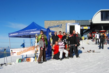 Testování lyží Elan a Völkl 2013/14 na Kitzsteinhornu
