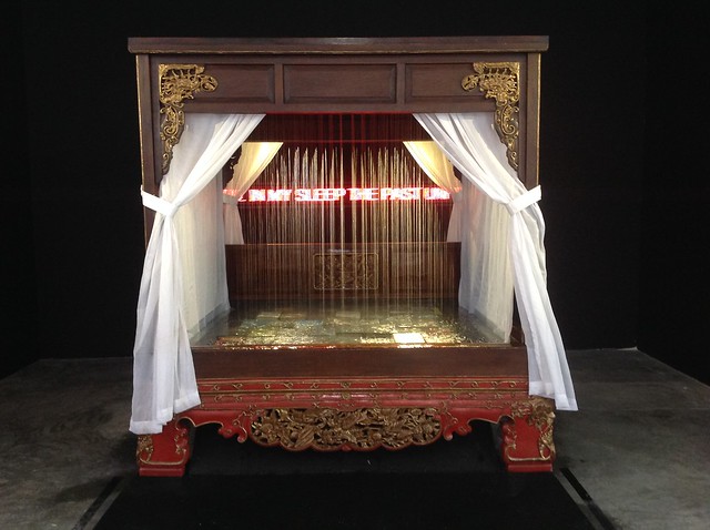 The Raining Bed, by FX Harsono, Art Stage Singapore 2014