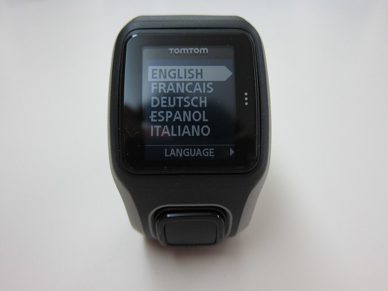 TomTom Multi-Sport GPS Watch - Watch In Watch Strap Front
