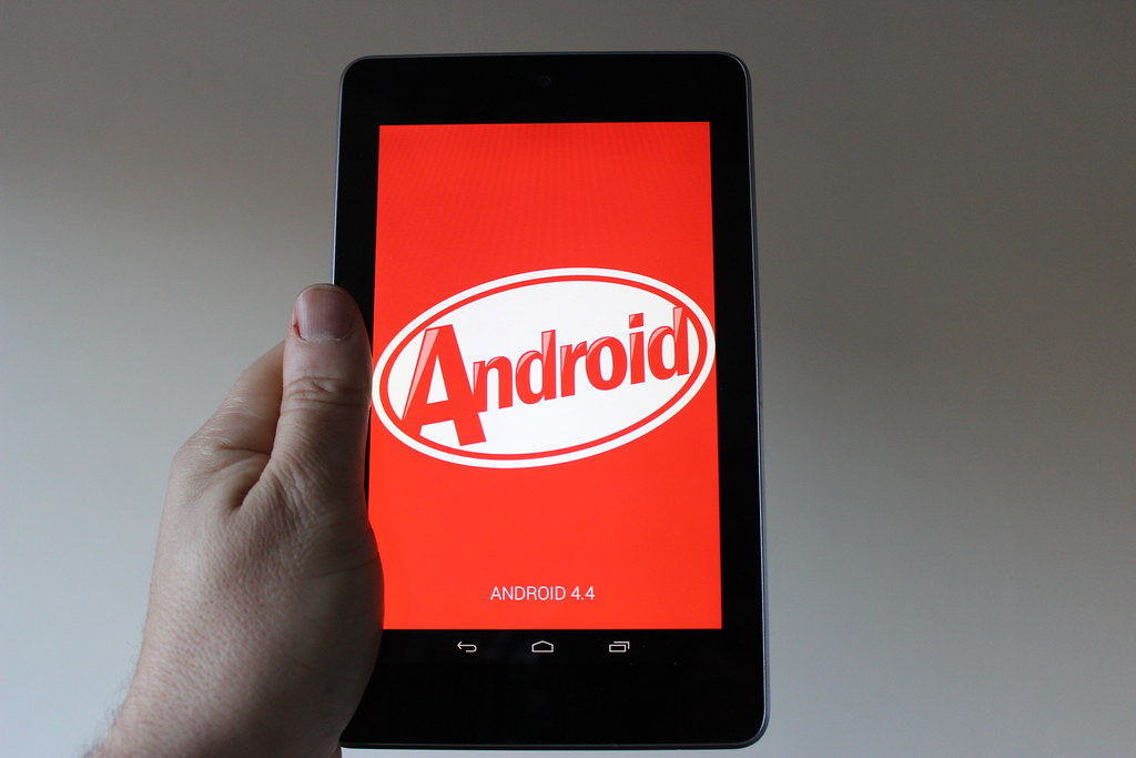 Android 4.4 on a Nexus 7