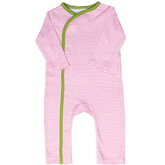 live simply with kiwi industries :: organic crossover romper :: review
