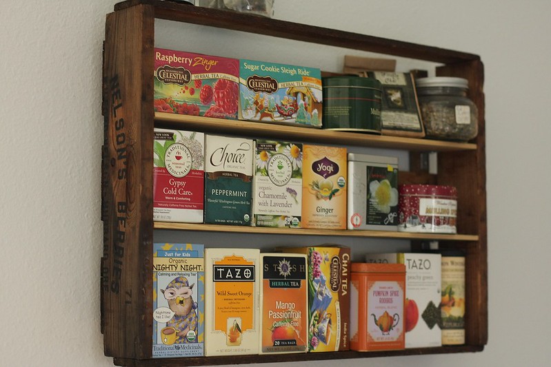 tea shelf