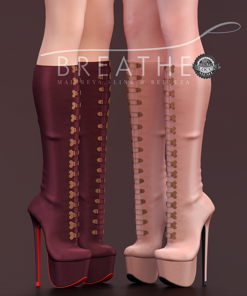 [BREATHE]-Scarlet Boots