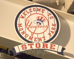 Monument Park Store Sign, Yankee Stadium, The Bronx, New York City