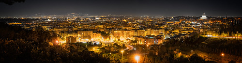 rome roman lazio italy roma night city cityscape urban architecture lights