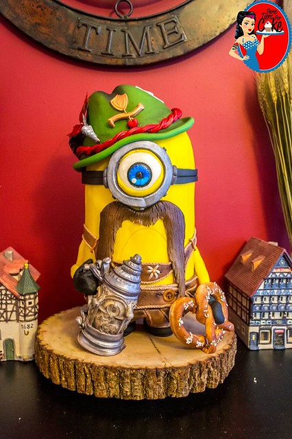 Minion Cake by Three Tiers for Cake