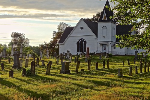 sunset church graveyard shadows tombstone gravestone annapolisvalley