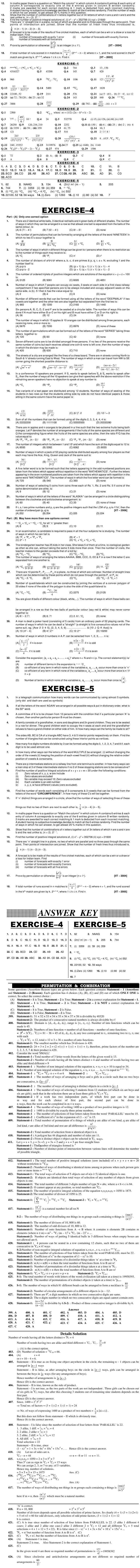 Maths Study Material - Chapter 4