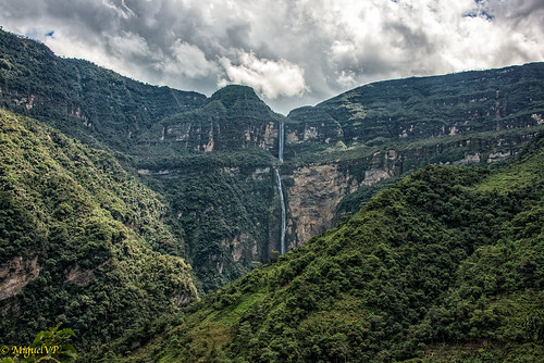 peru chachapoyas falls amazon