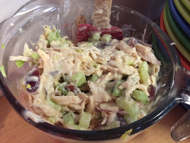 Healthy Chicken Salad with low carb and THM options