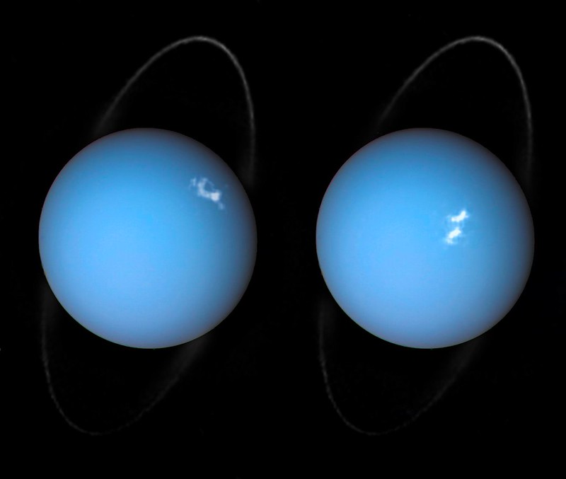 Alien aurorae spotted on Uranus by Hubble