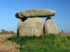 Le dolmen dit Mezou Poulyot près de Porspoder - Finistère - Mars 2017 - 03 - Photo of Tréouergat