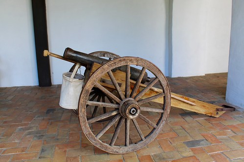 goliad state park texas mission espiritu santo cannon artillery