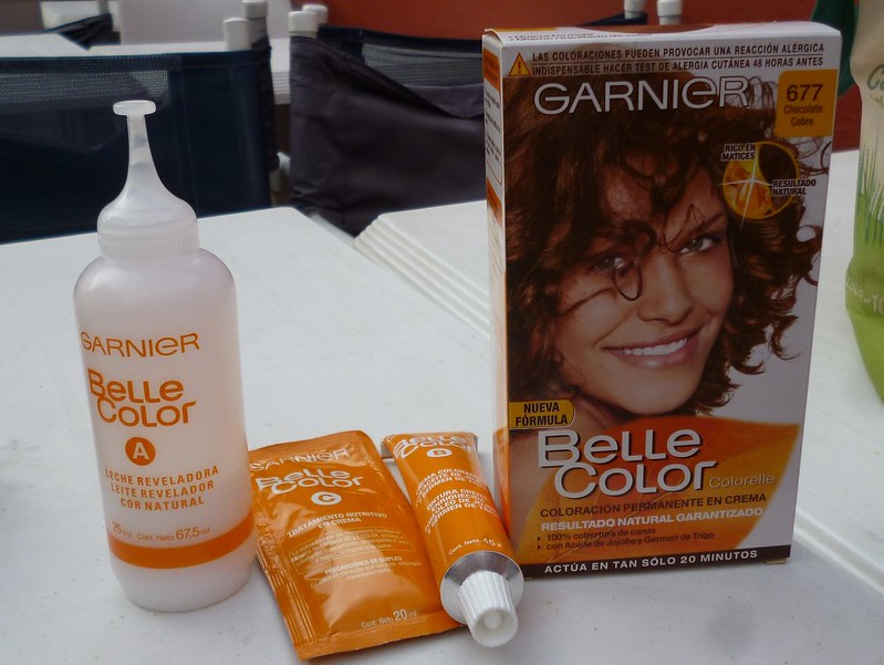 How to die your hair in a hostel: Buy hair dye
