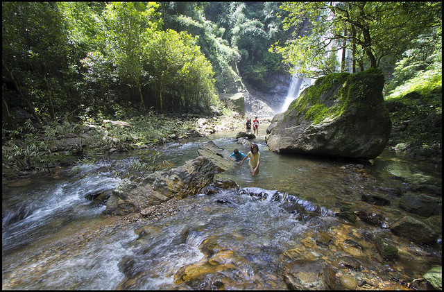 Downstream from Tamnang Waterfall