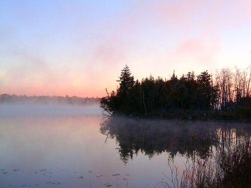 park autumn fall sunrise silverlake provincial