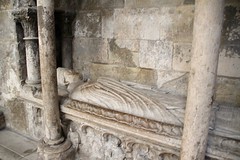 Tomb of Hugues d'Amiens in Rouen Cathedral