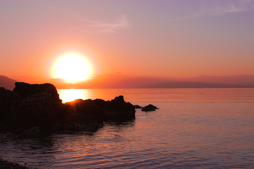 sunset beach sunrise greece corfu sallys sallysbar flickrandroidapp:filter=none robgroove sallysbarcorfu