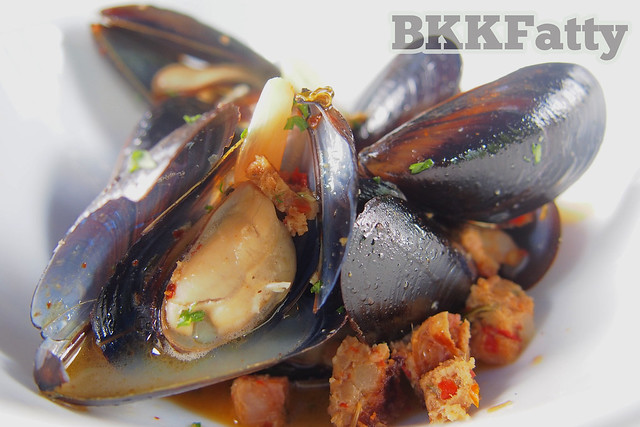 Penn Cove mussels poached in beer