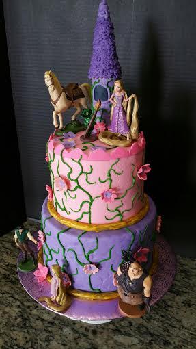 Cake by Melanie K of The Blooming Bakery (aka Melanie Kenefsky)