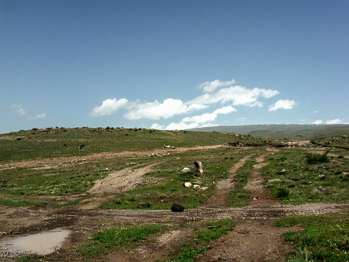 2006 armenia kosh landscape nature road rock village aragatsotn