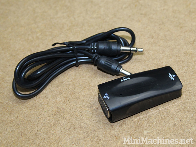 Adaptateur HDMI vers VGA + Audio