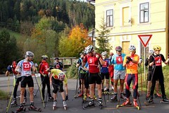 Kolečkové lyže a závody v Čechách