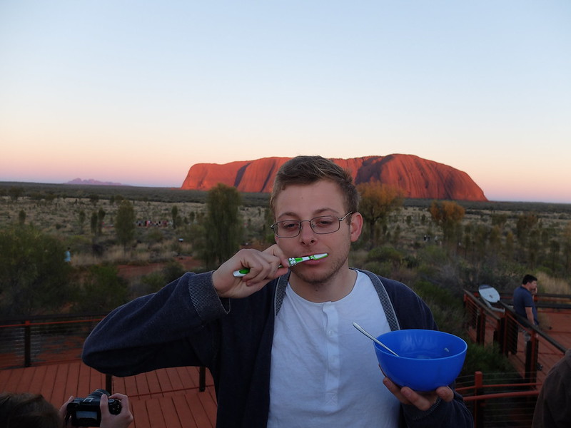 Breakfast at Uluru