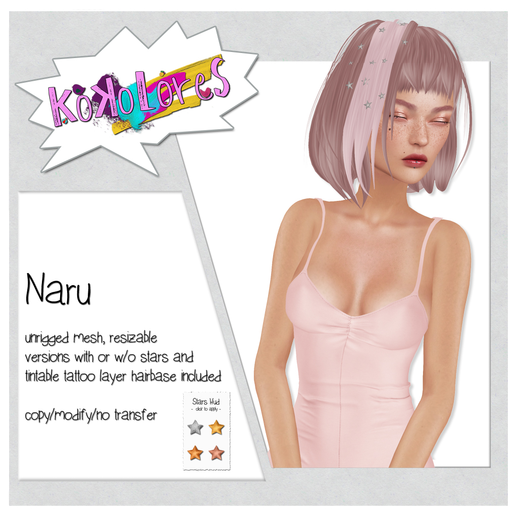 [KoKoLoReS] Hair - Naru - SecondLifeHub.com