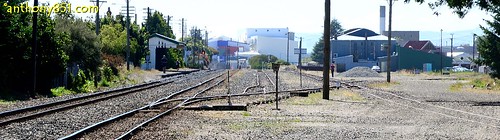 mainsouthline mataura station railwaystation sidings pointslever points