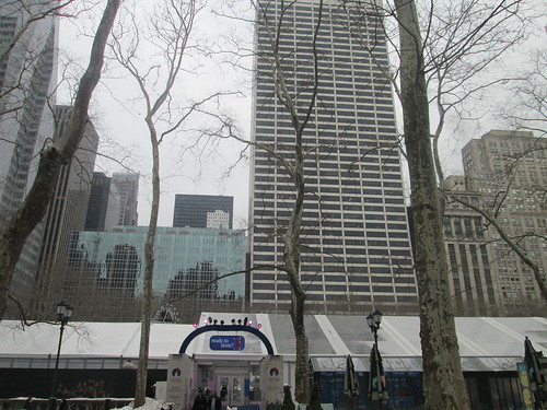 Bank of America Winter Village, NYC. Nueva York