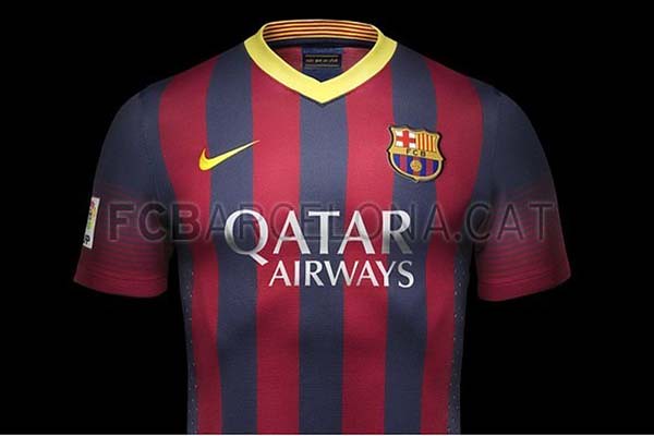 Nueva camiseta del Barcelona para la temporada 2013-2014