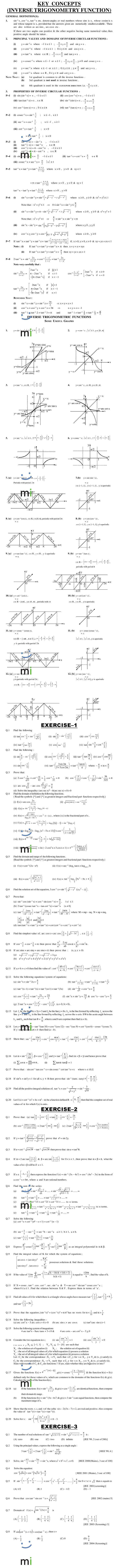 Maths Study Material - Chapter 8