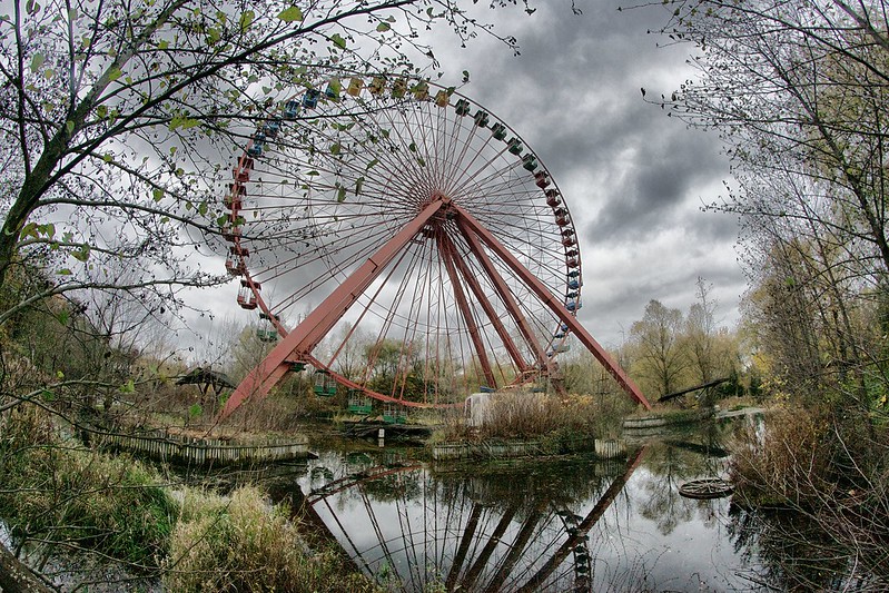 Abandoned Theme Park Spreepark in Berlin