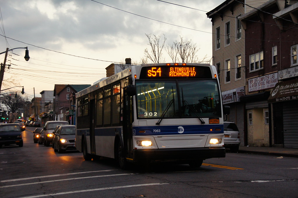 MTA New York City Bus 2011 Orion VII EPA10 7063