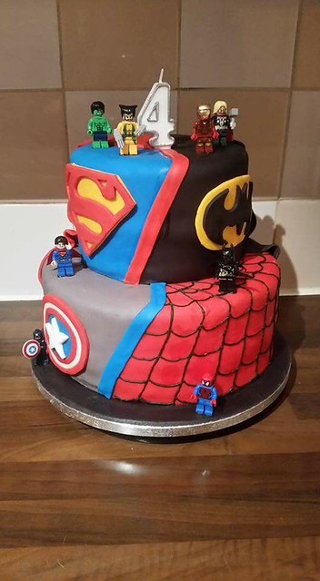 Superhero Cake by Maryann Martin