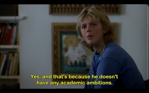 No academic ambitions (Beauty and the Beast)