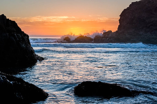 sunset beach nature oregon coast rocks waves shoreline shore brookings hdr lansdscape seastacks 3xp harrisstatebeach