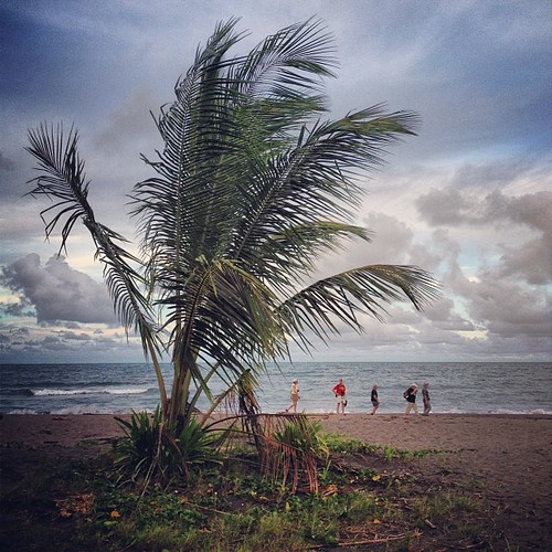 sunset water costarica tortuguero instagram costaricainstagram