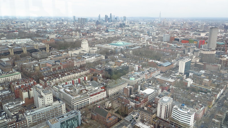 View from the top of BT Tower