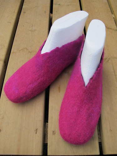 Felted Slippers Tutorial – eternal magpie