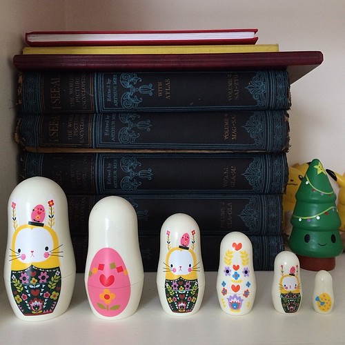 Got the last set of bunny nesting dolls in Paperchase.