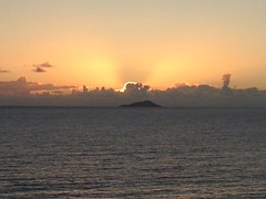 Morning Sun Rising Over Buck Island