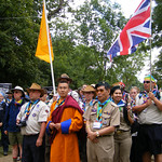 Marching to the Opening Ceremony