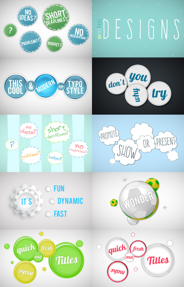 Rounded Typo Story 7808104 - Free After Effects Templates | VideoHive 