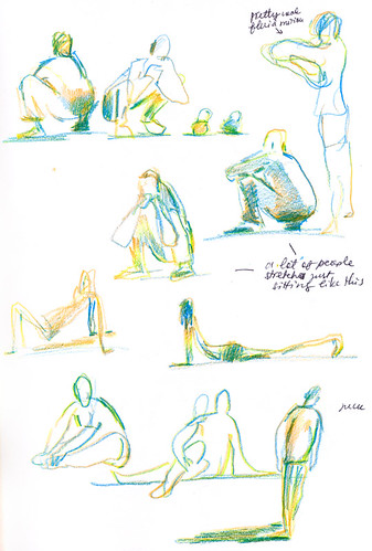 May 2014: Sketching Kettlebell Class