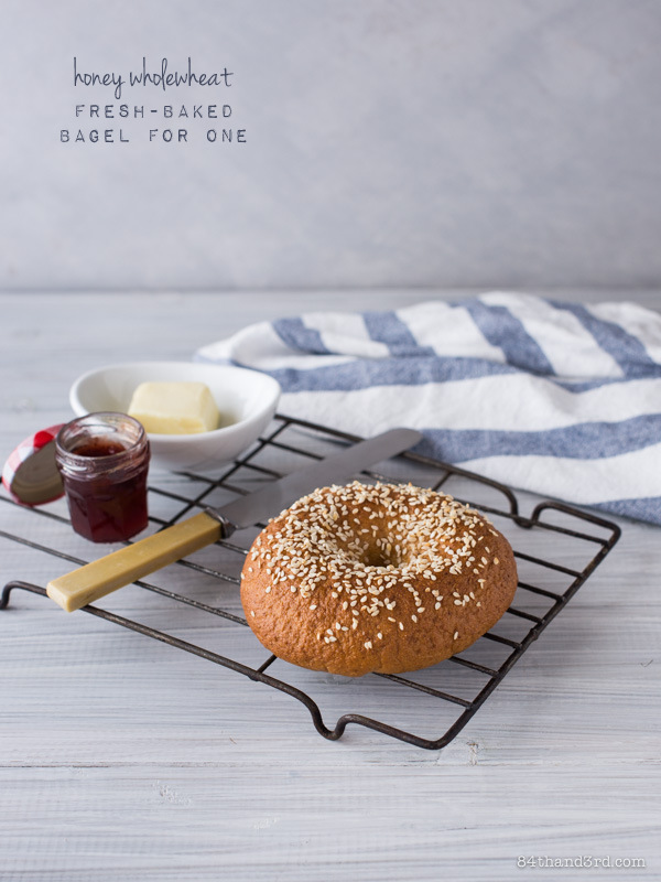 Fresh-Baked Bagel for One